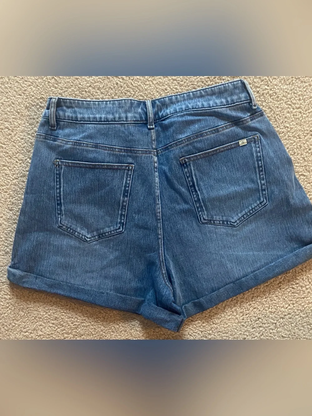 HALARA Blue Denim Jean Shorts